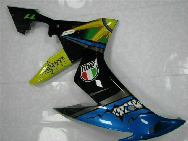 Carenagens Moto Yamaha YZF R1 2004-2006 - Azul Amarelo Tubarão