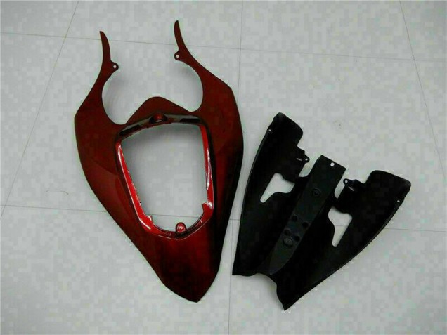Carenagens Moto Yamaha YZF R1 2004-2006 - Vermelho Castanho Preto Fosco