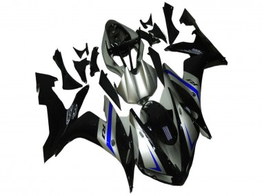 Carenagens Moto Yamaha YZF R1 2004-2006 - Prata Azul Preto