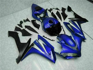 Carenagem Moto Yamaha YZF R1 2007-2008 - Azul Branco Preto