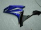 Carenagem Moto Yamaha YZF R1 2007-2008 - Azul Branco Preto