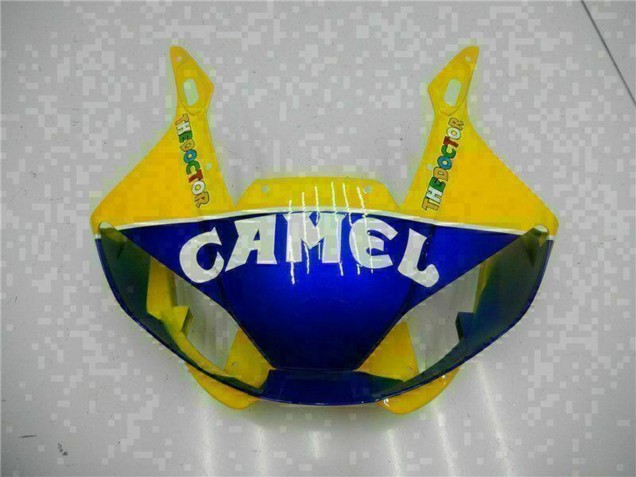 Carenagens Moto Yamaha YZF R6 1998-2002 - Amarelo Azul Branco Camelo Motul