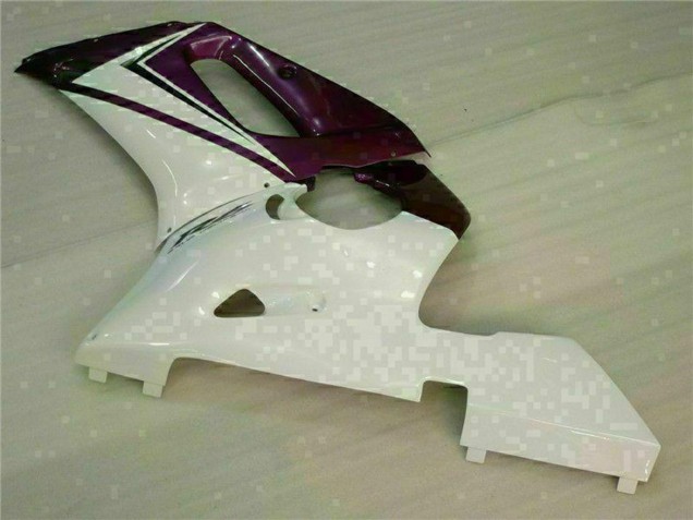 Carenagens Moto Yamaha YZF R6 1998-2002 - Branco Roxo