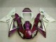 Carenagens Moto Yamaha YZF R6 1998-2002 - Branco Roxo
