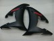Carenagens Moto Yamaha YZF R6 2003-2004 - Preto Brilhante Preto Fosco Vermelho Decalques