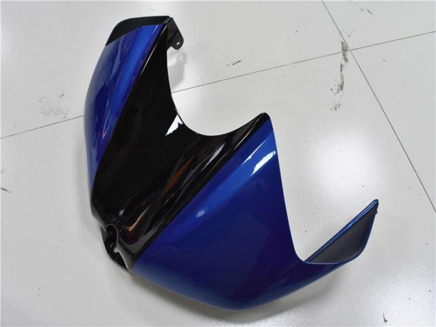Carenagens Moto Yamaha YZF R6 2006-2007 - Azul Amarelo Preto Brilhante Tubarão