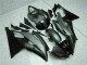 Carenagens Moto Yamaha YZF R6 2008-2016 - Cinzento Preto Fosco