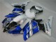 Carenagens Moto Yamaha YZF R6 2008-2016 - Branco Azul Preto ENEOS Semakin Didepan