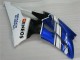 Carenagens Moto Yamaha YZF R6 2008-2016 - Branco Azul Preto ENEOS Semakin Didepan