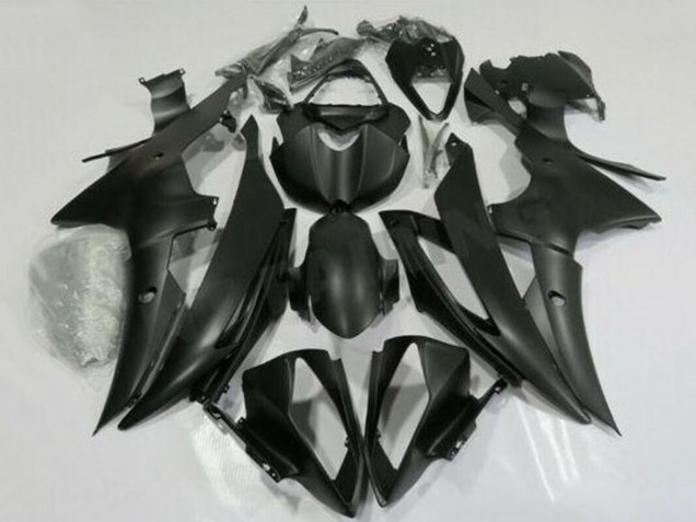 Carenagens Moto Yamaha YZF R6 2008-2016 - Preto Fosco