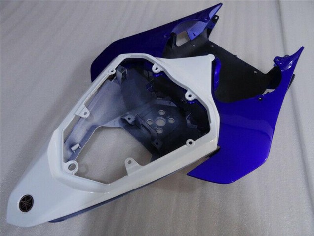 Carenagens Moto Yamaha YZF R6 2008-2016 - Branco Azul Preto Fosco