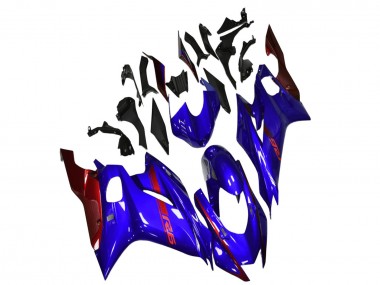 Carenagens Moto Yamaha YZF R6 2017-2023 - Azul Vermelho