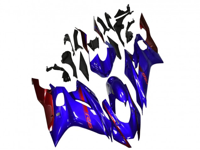 Carenagens Moto Yamaha YZF R6 2017-2023 - Azul Vermelho