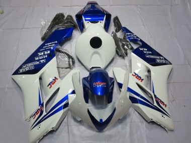 Carenagens Moto Honda CBR1000RR 2004-2005 - Branco Azul HRC