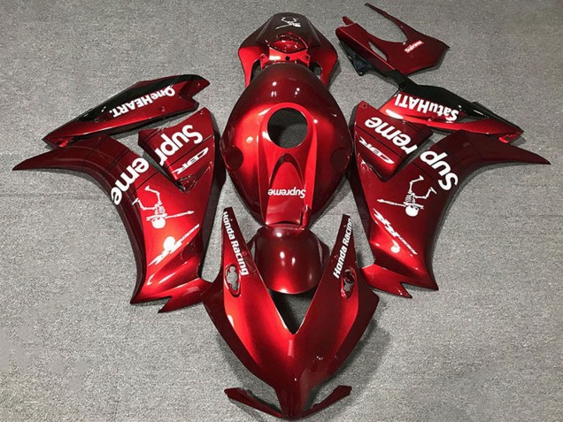 Carenagens Moto Honda CBR1000RR 2012-2016 - Vermelho Profundo Supreme