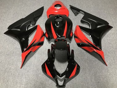 Carenagens Moto Honda CBR600RR 2007-2008 - Vermelho Preto Brilhante