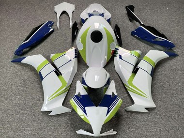 Carenagens Moto Honda CBR1000RR 2012-2016 - Branco Verde Azul