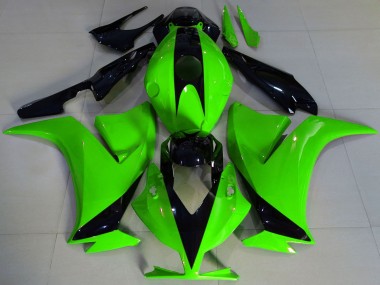 Carenagens Moto Honda CBR1000RR 2012-2016 - Verde Preto Brilhante