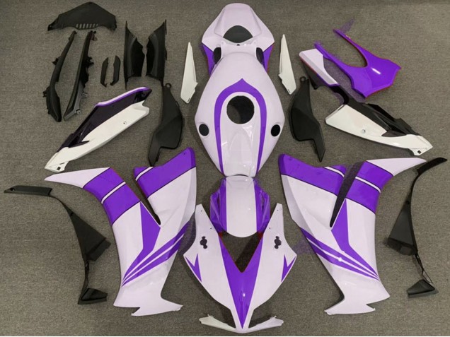 Carenagens Moto Honda CBR1000RR 2012-2016 - Branco Roxo