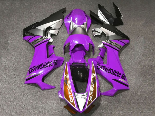 Carenagens Moto Honda CBR1000RR 2017-2023 - Roxo Laranja Branco Prata Preto Fosco DSI Performance