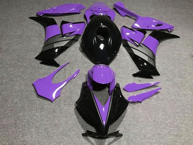 Carenagens Moto Honda CBR1000RR 2012-2016 - Roxo Cinzento Preto Brilhante