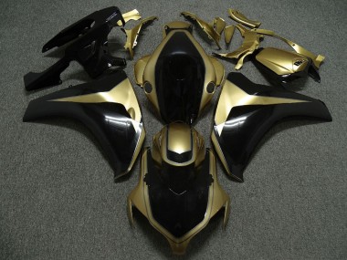Carenagens Moto Honda CBR1000RR 2008-2011 - Ouro Preto Brilhante