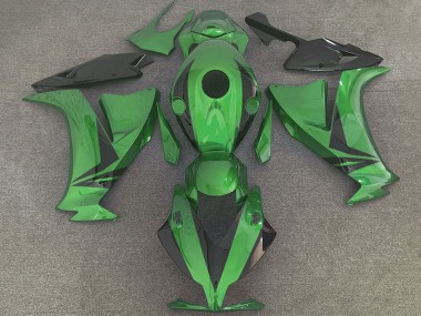 Carenagens Moto Honda CBR1000RR 2012-2016 - Verde Preto Brilhante Estilo