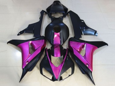 Carenagens Moto Honda CBR1000RR 2006-2007 - Rosa Matte Azul Escuro