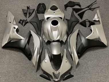 Carenagens Moto Honda CBR1000RR 2006-2007 - Prata Preto Fosco