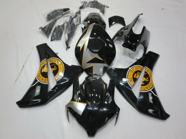 Carenagens Moto Honda CBR1000RR 2008-2011 - Prata Cinzento Laranja Preto Brilhante