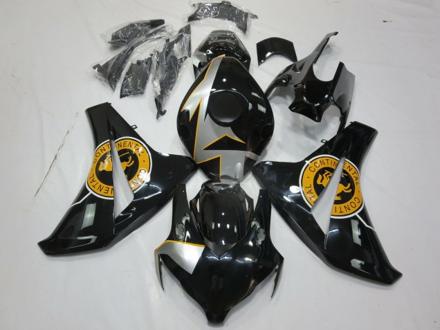 Carenagens Moto Honda CBR1000RR 2008-2011 - Prata Cinzento Laranja Preto Brilhante