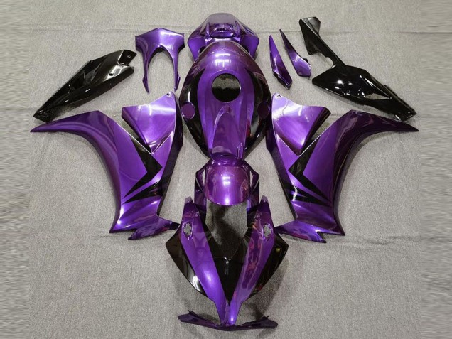 Carenagens Moto Honda CBR1000RR 2012-2016 - Roxo Preto Estilo