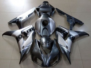 Carenagens Moto Honda CBR1000RR 2006-2007 - Prata Cinzento Preto Repsol