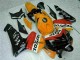 Carenagens Moto Honda CBR600RR 2005-2006 - Laranja Branco Vermelho Preto Repsol