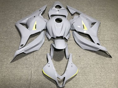 Carenagem Moto Honda CBR600RR 2009-2012 - Nardo Cinzento Amarelo