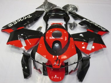 Carenagens Moto Honda CBR600RR 2003-2004 - Vermelho Preto Brilhante Power