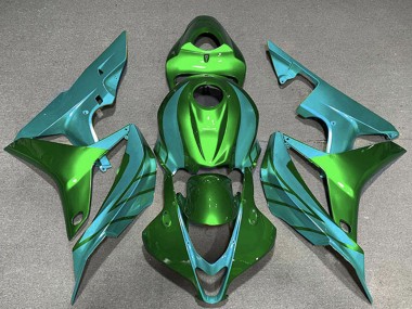 Carenagens Moto Honda CBR600RR 2007-2008 - Verde Azul Petróleo