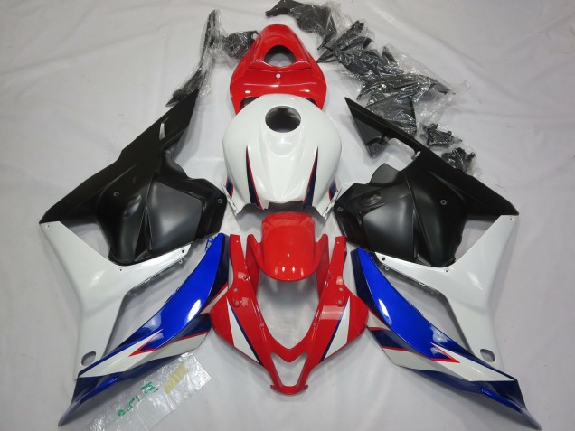 Carenagens Moto Honda CBR600RR 2009-2012 - Branco Vermelho Azul Preto OEM Estilo