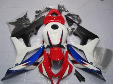 Carenagens Moto Honda CBR600RR 2007-2008 - Branco Vermelho Azul Preto Fosco OEM Estilo