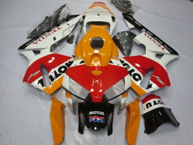 Carenagens Moto Honda CBR600RR 2005-2006 - Branco Repsol