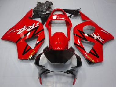 Carenagens Moto Honda CBR954RR 2002-2003 - Vermelho Preto Brilhante