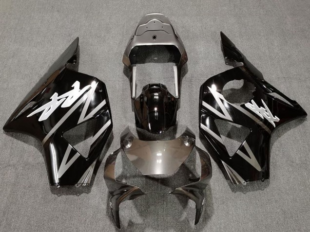 Carenagens Moto Honda CBR954RR 2002-2003 - Prata Preto Brilhante
