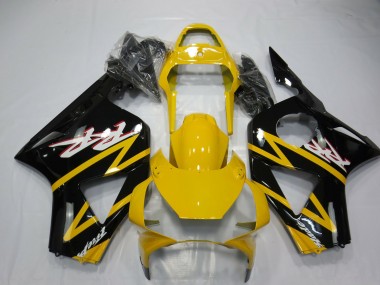 Carenagens Moto Honda CBR954RR 2002-2003 - Amarelo Preto Brilhante