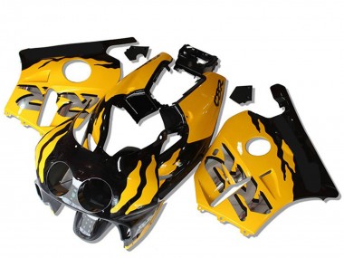 Carenagens Moto Honda CBR250RR 1990-1998 - Amarelo Preto Brilhante RR