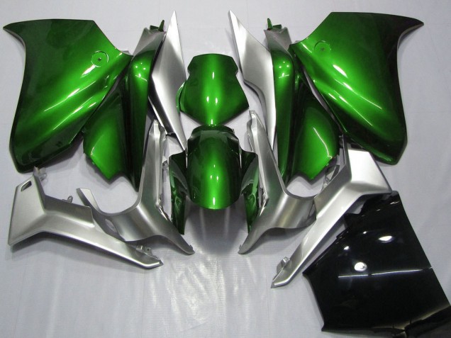 Carenagens Moto Honda VFR 1200 2010-2014 - Prata Verde