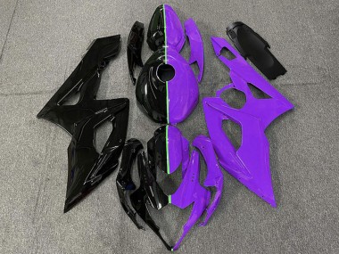 Carenagens Moto Suzuki GSXR 1000 2005-2006 - Preto Brilhante Roxo