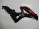 Carenagens Moto Honda CBR600RR 2007-2008 - Vermelho Preto Fosco Decalques