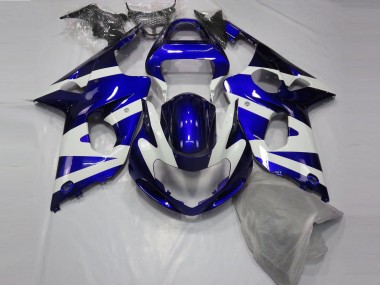 Carenagens Moto Suzuki GSXR 1000 2000-2002 - Azul Branco