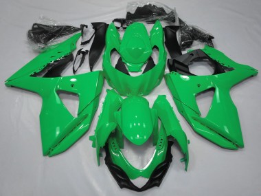 Carenagem Moto Suzuki GSXR 1000 2009-2016 - Verde Preto