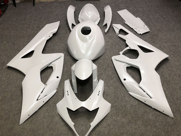 Carenagens Moto Suzuki GSXR 1000 2005-2006 - Branco Brilhante Plano